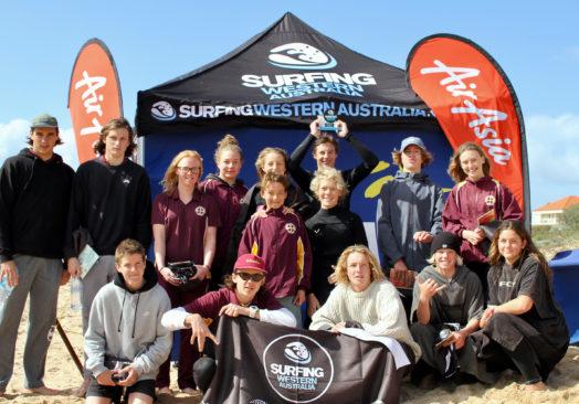 The SunSmart WA School Surfing Titles